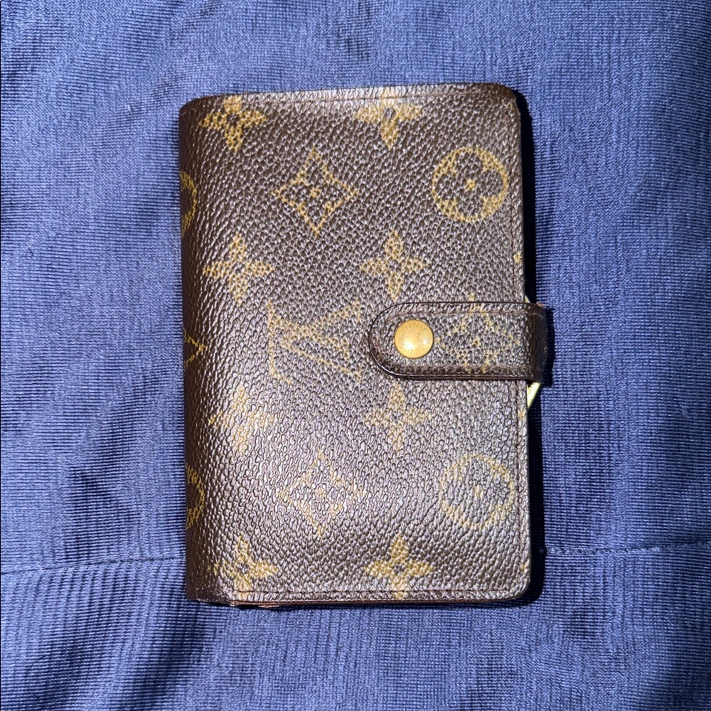 Louis Vuitton Brown Monogram Portefeuille Viennois w/COA